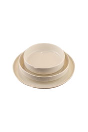 Hermia Juego de vajilla de porcelana BNCTO18Y400 de 18 piezas